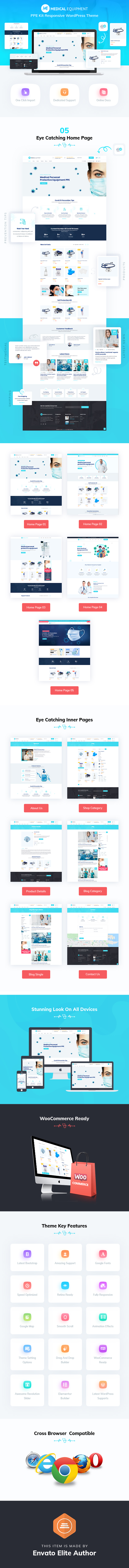 Medical Equipment eCommerce WordPress Theme