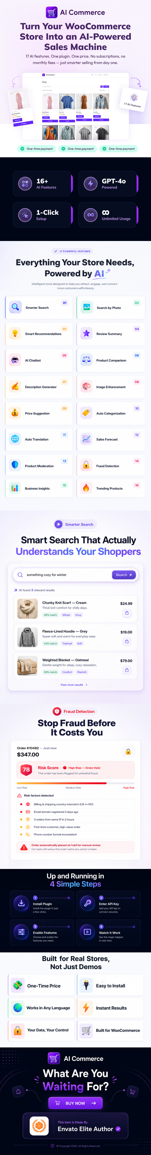 AI Commerce – WooCommerce AI Plugin for Sales & Store Automation - 2