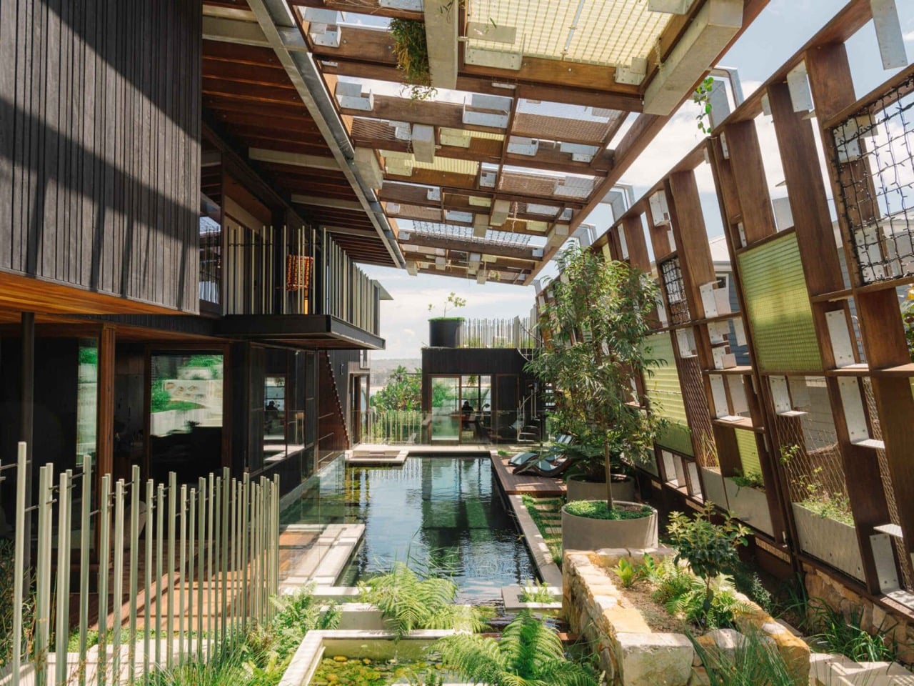 If Sci-fi Gardening met MC Escher: Meet The Holocene House’s Floating Jungle Canopy
