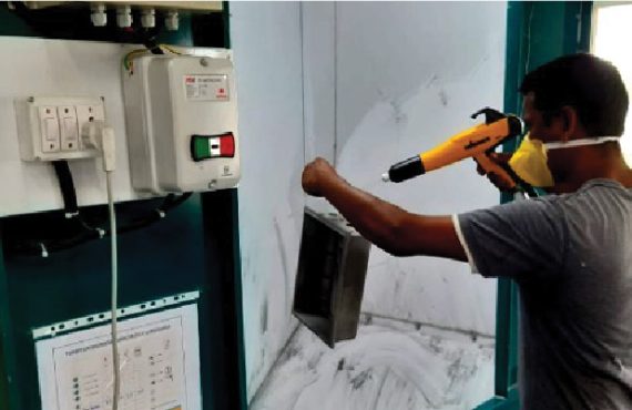 Powder Coating Machine Service by Sheetal Metals