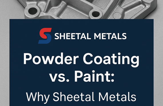 Powder Coating vs. Paint: Why Sheetal Metals Chooses Powder Coating