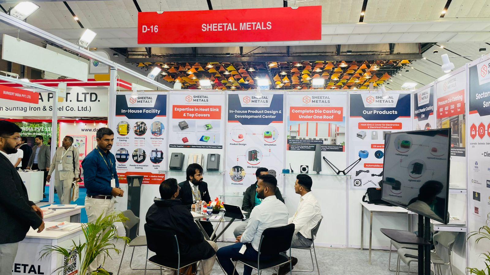 Sheetal Metals Steals the Spotlight at the Industrial Exhibition