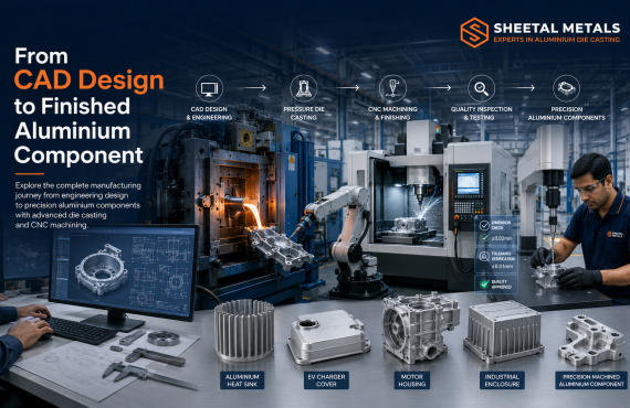 From CAD Design to Finished Aluminium Component: The Complete Manufacturing Journey