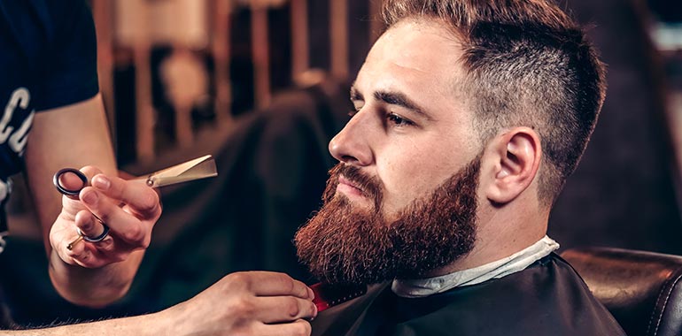 Refreshing trim of your Beard grow grip