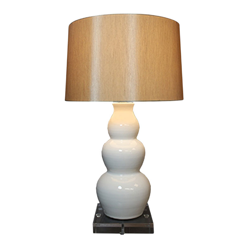 Ceramic Pot Shaped Base Table Lamp