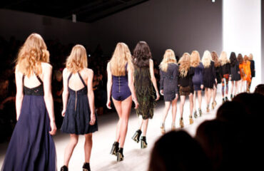 Catwalk Of New Designer Dress