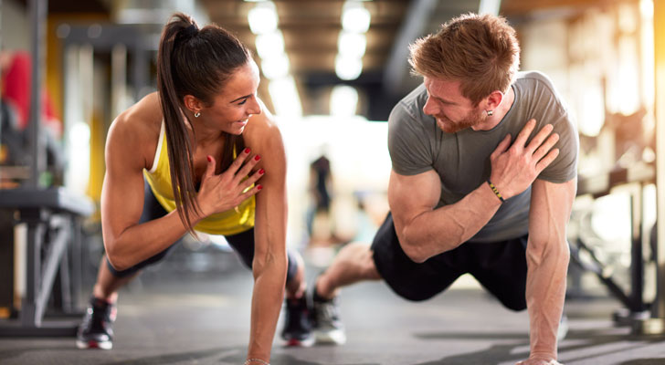 Healthy circle table discussion