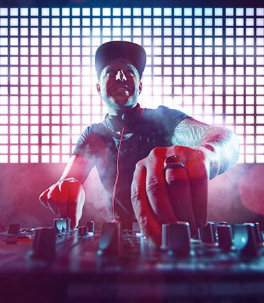 Playing DJ at a Party