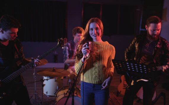 Live performance with audience