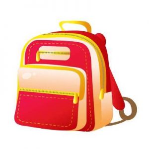 Red School Backpack