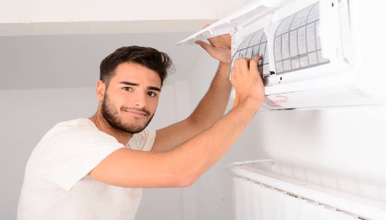Split AC Service at Home
