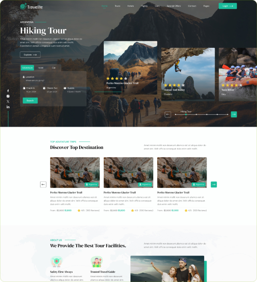 Adventure Tour demo