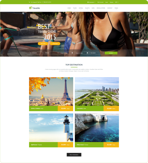 Search With Slider demo