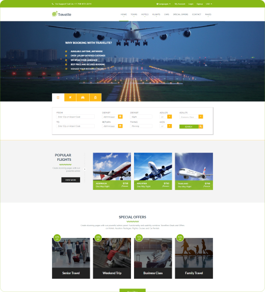 Flight Booking demo
