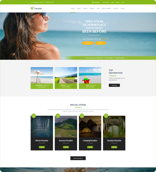 Top Destination demo