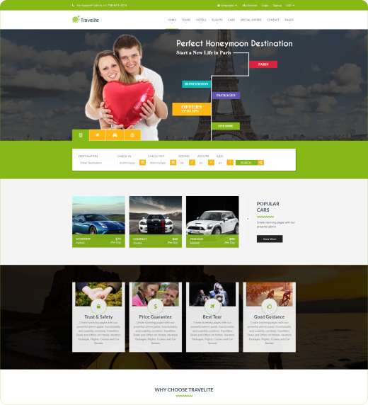 Honeymoon Destination demo