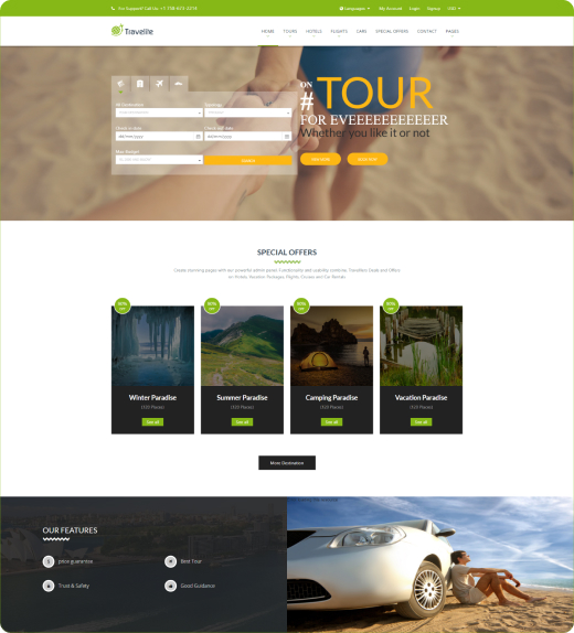 Tour Special Offers demo