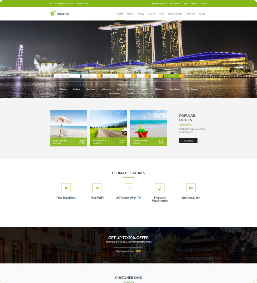 Hotel Booking demo