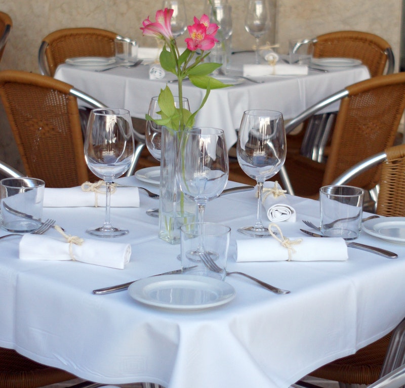 formal table