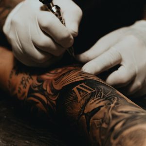 Blackwork tattoo