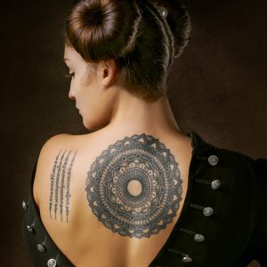 Geometric tattoo