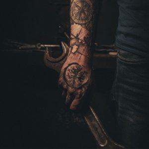 Black and Grey Tattoo