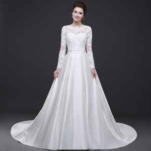 Satin Wedding Gown